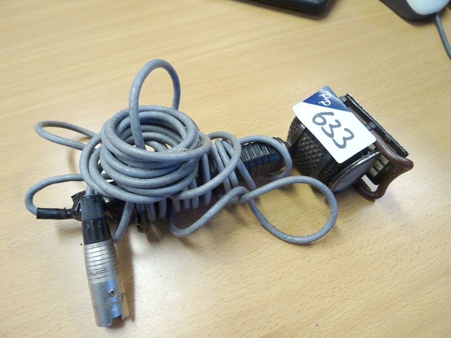 Coles outside broadcast lip microphone
