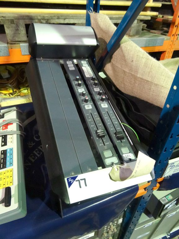 Sonifex mixer panel