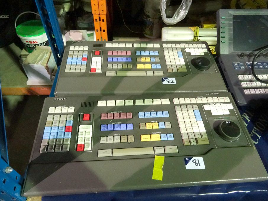 Sony BVE-9000 system controller