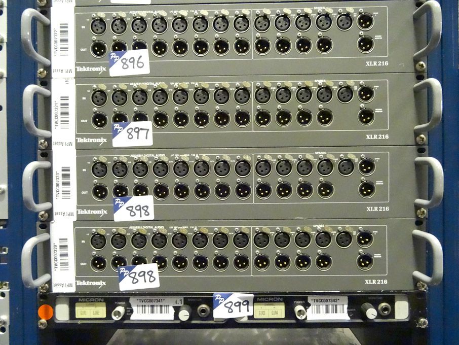 Tektronix XLR216 AES/EBU digital audio panel