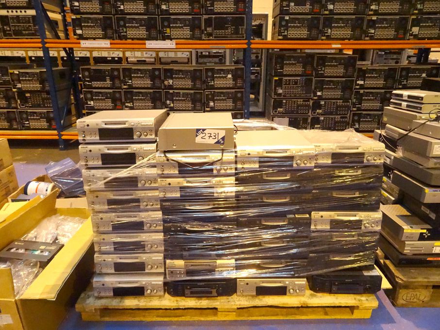Qty Sony MDS-S39, MDS-S41 etc MD decks on pallet
