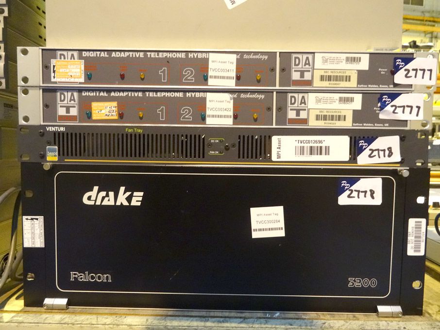 Venturi rack type fan unit, Drake Falcon 3200 digi...