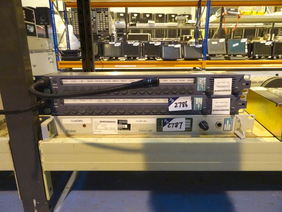 Drake PD600 USD talkback intercom TX & RX transmit...