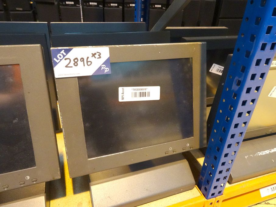 3x KME 12" touch screens