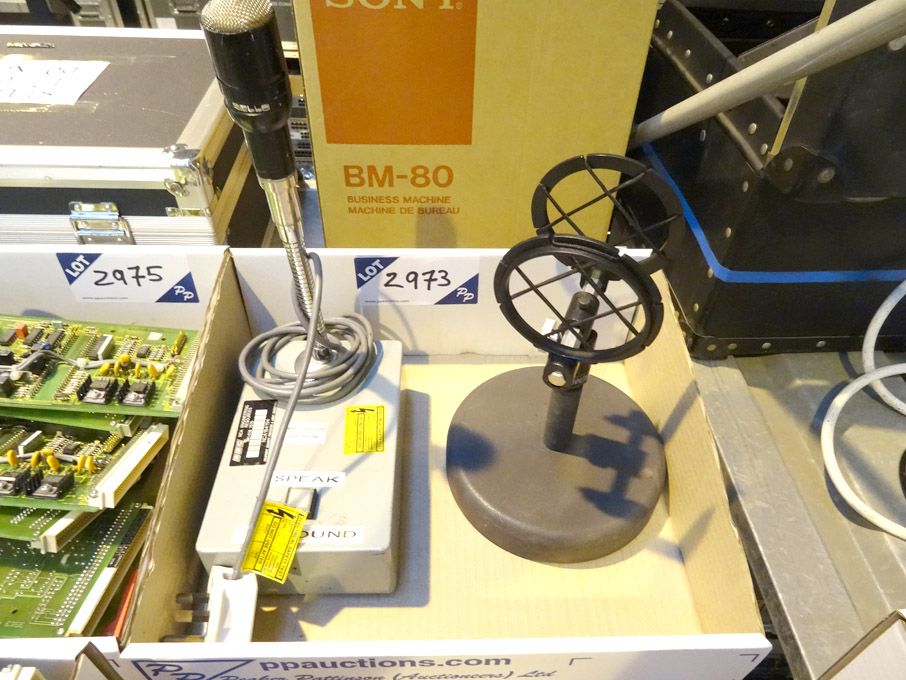 AMEND: Should Read 'Microphone base, Rello microph...