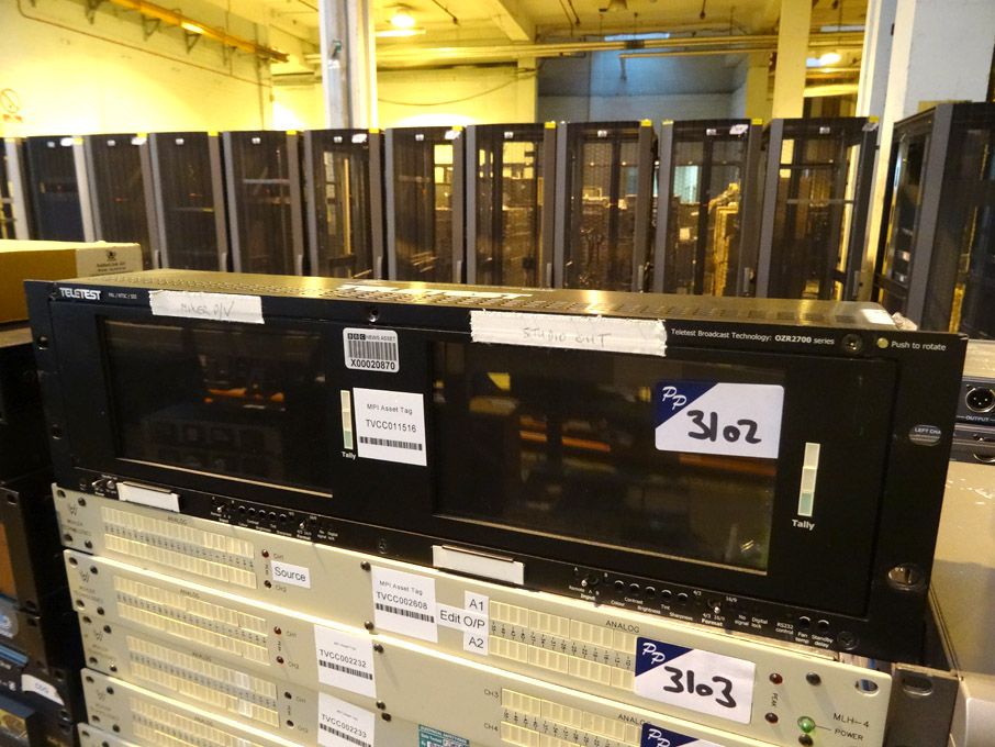 TBT OZR2700 series PAL / NTSC / SD1 teletest