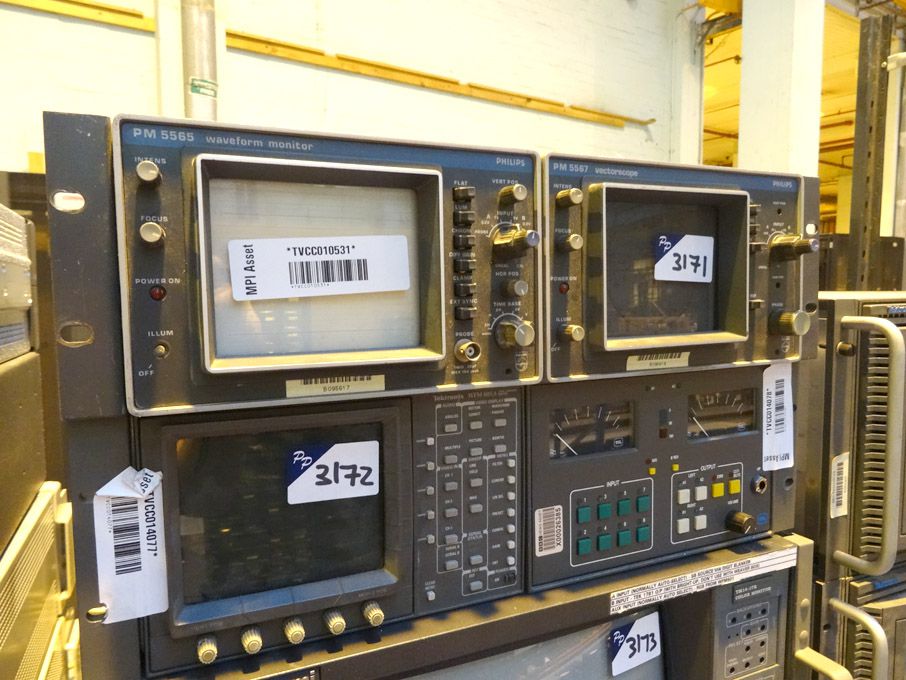 Tektronix WFM601A serial component monitor, TSL AM...