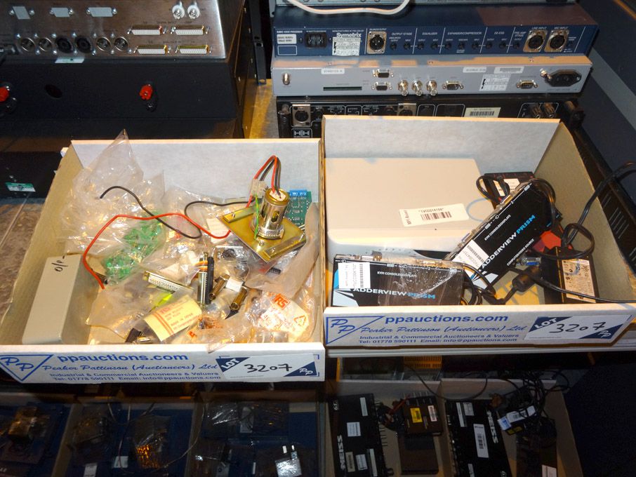 Qty Adder etc KVM switches, studio light etc in 2...