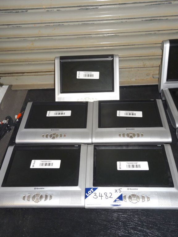 5x Roadstar 9.2 TFT LCD colour TVs