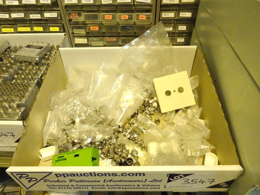 Qty various RF Components coaxial relays, Kathrein...