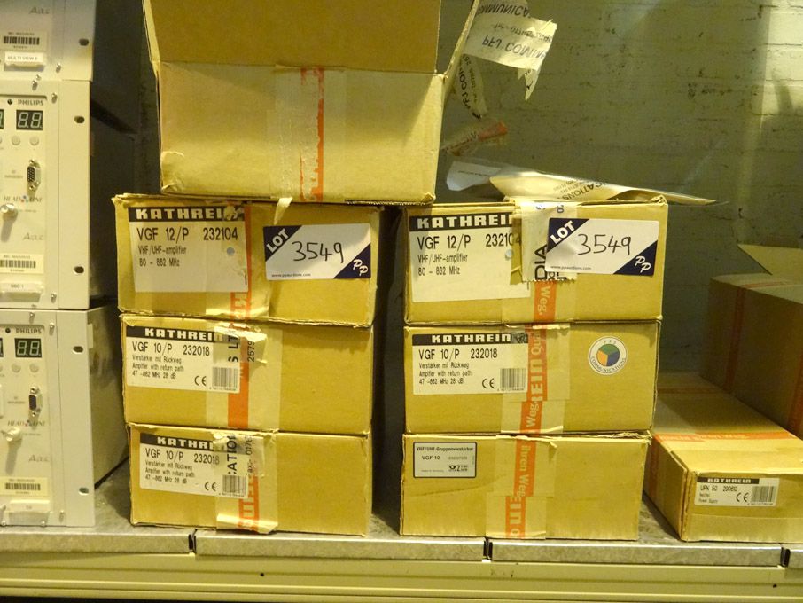 Qty Kathrein VGF 12/P VHF / UHF amplifiers, Kathre...