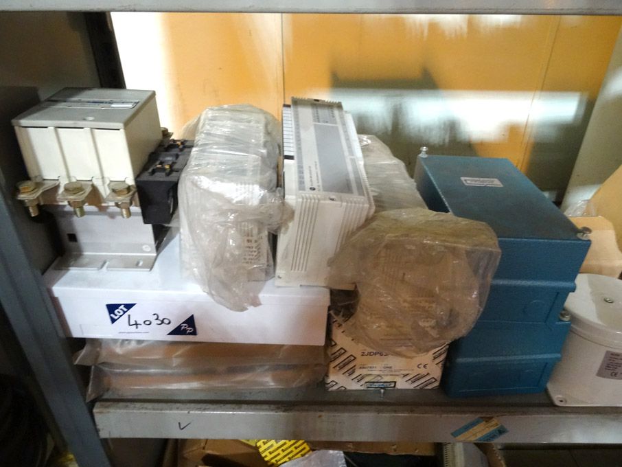 Qty electrical spares inc: Allen Bradley, Eaton, E...