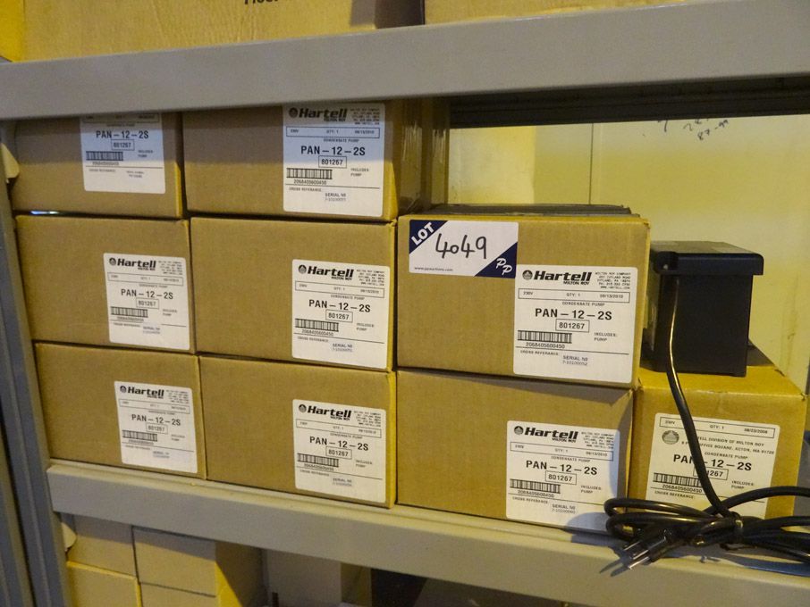 16x Hartell PAN-12-2S condensate pumps (boxed & un...