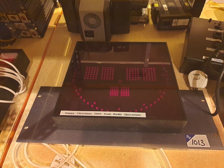 Wharton digital studio clock