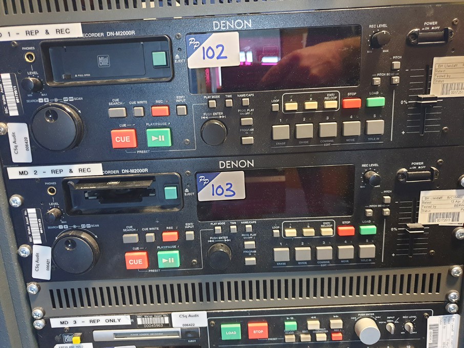Denon DN-M2000R mini disc recorder
