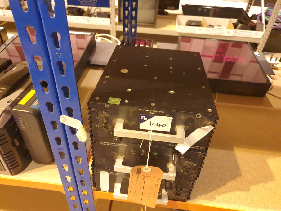 3x AM8/17 loudspeaker amplifiers (2x spares or rep...