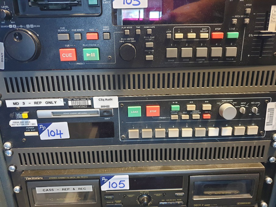 Denon DN-1100R mini disc recorder