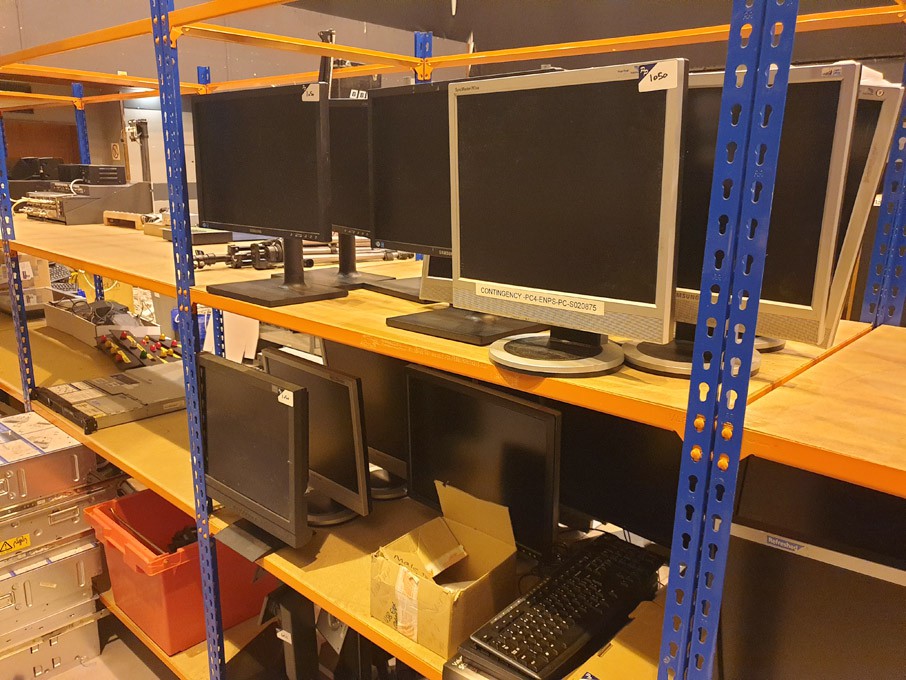 Qty various Samsung etc LCD monitors