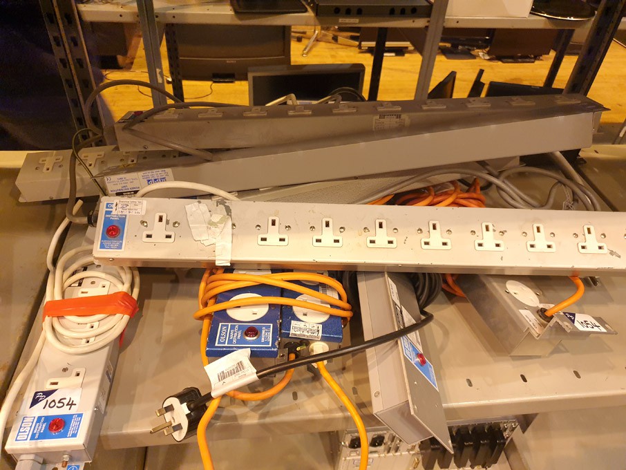 Qty various Olson mains distribution panels
