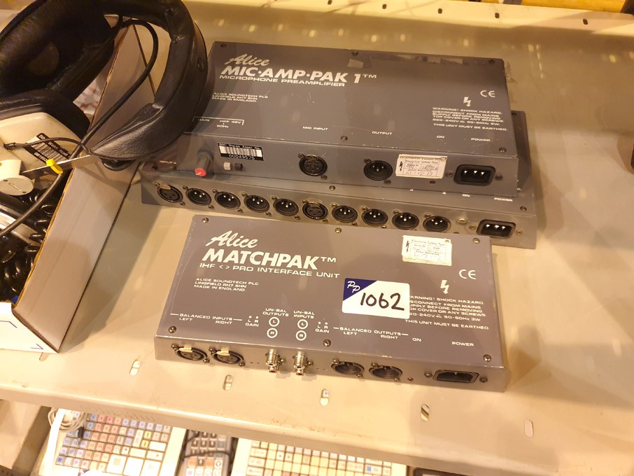 Alice Matchpack 1HF pro interface unit, Alice DA-P...