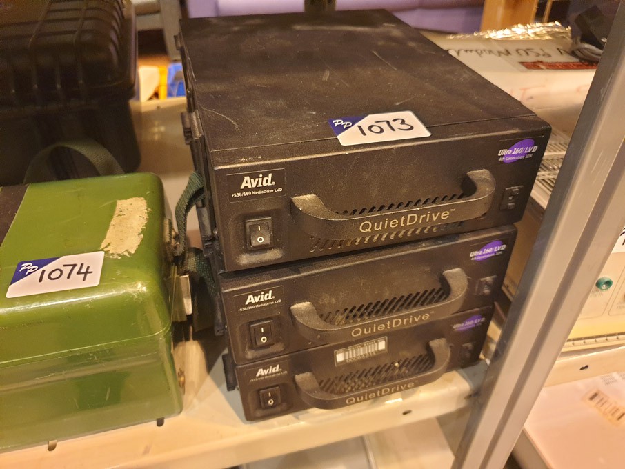 3x Avid Ultra 1601 LVD 4th generation 10k media dr...