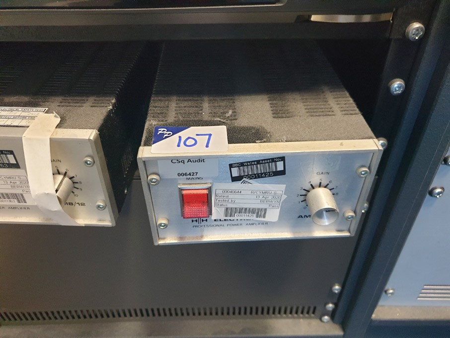 HH Electronic AM8/12 professional power amplifier