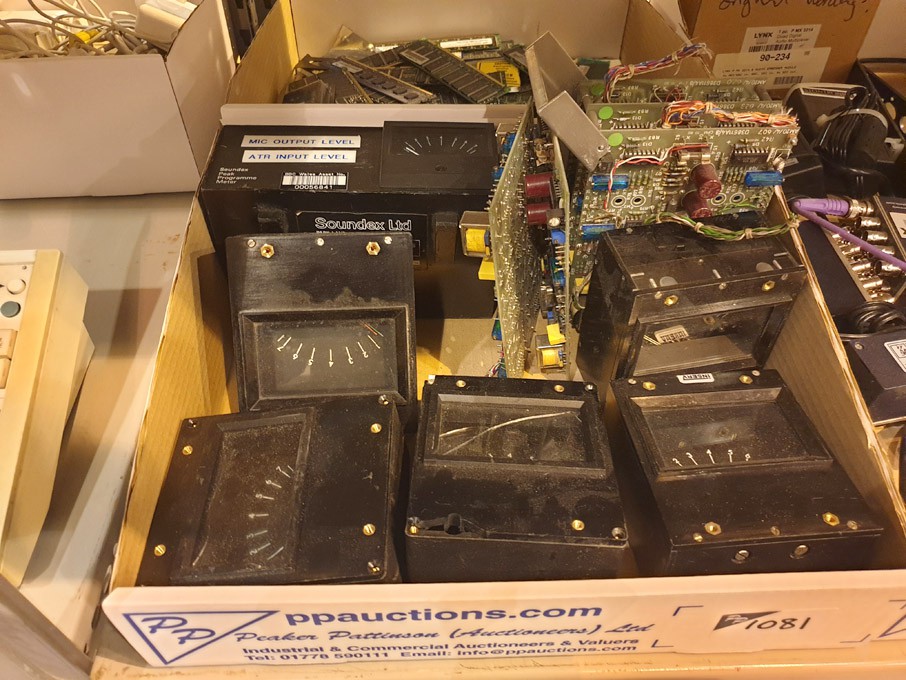 Qty various PPM's etc