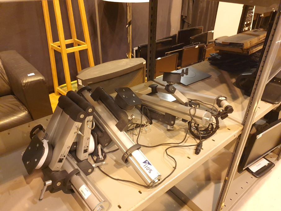3x YellowTec Mika monitor arms