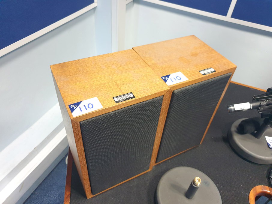 Pair Chartwell LS3/5A monitoring loud speakers