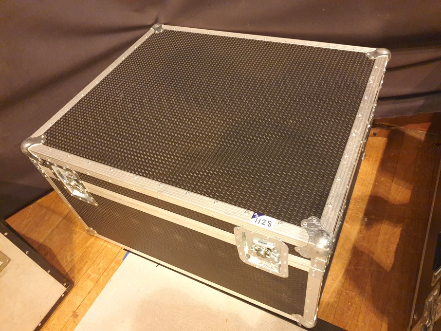 Black transit case, 880x730x500mm