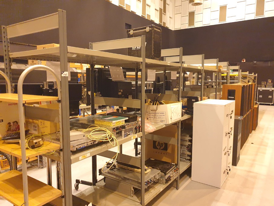 5 bays boltless metal shelf storage racking, 2130m...
