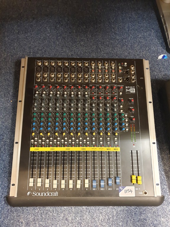 Soundcraft Sprit M8 mixing console