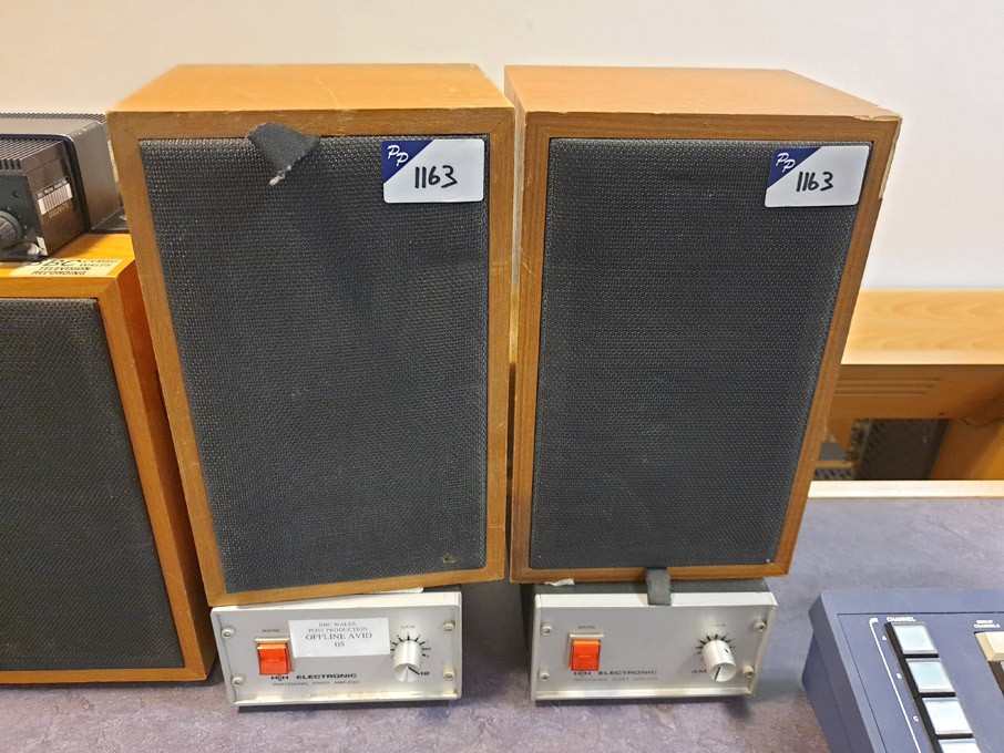 2x Rogers LS3/5A monitor loudspeakers, s/n 1768a,...
