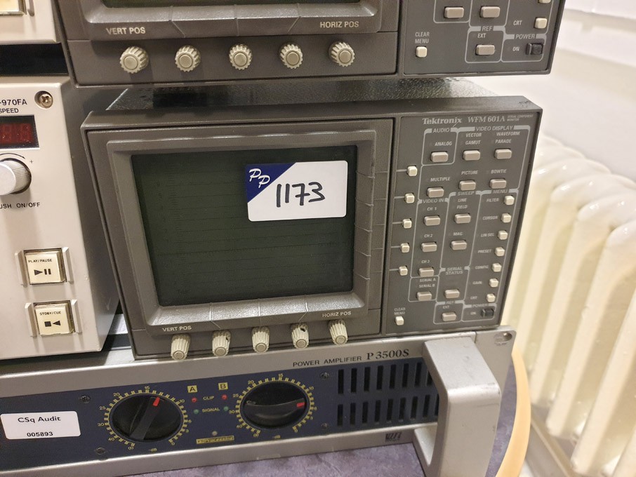 Tektronix WFM 601A serial component monitor