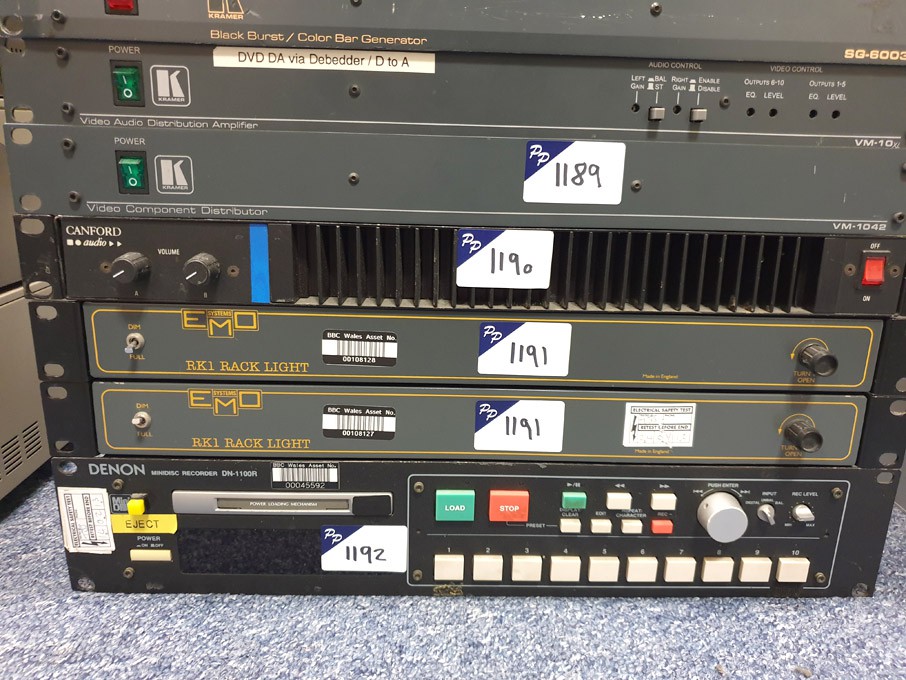 2x EMO RK1 rack lights