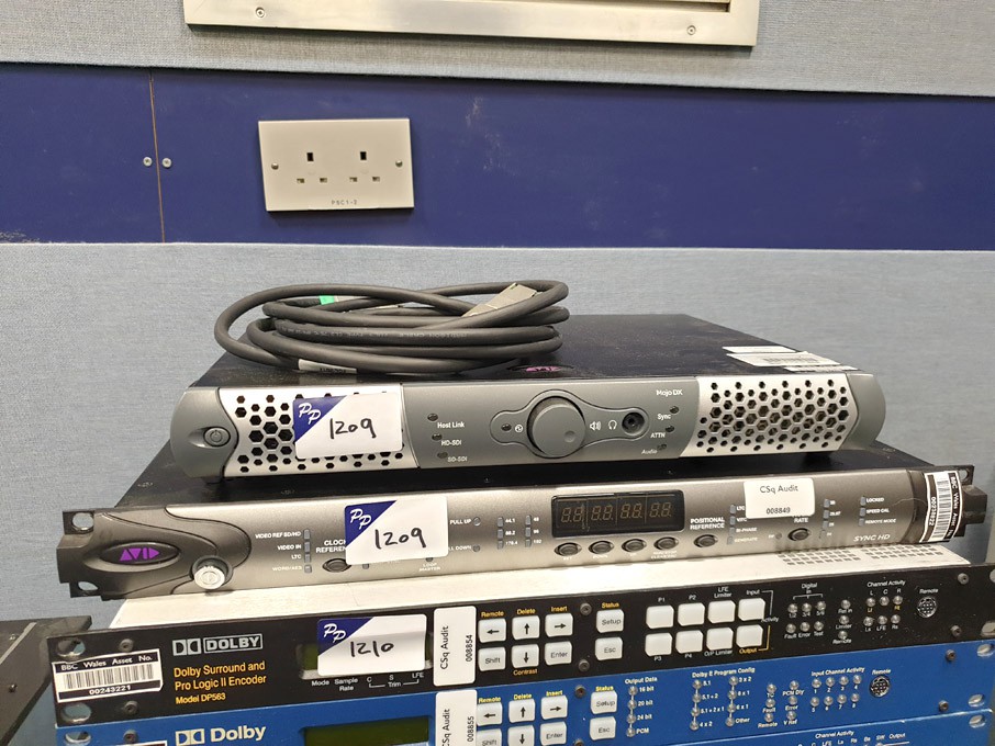 Avid Sync HD master clock & sync generator, Avid 7...