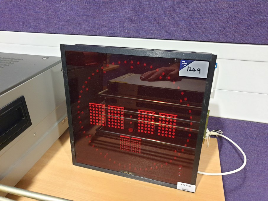Wharton digital studio clock