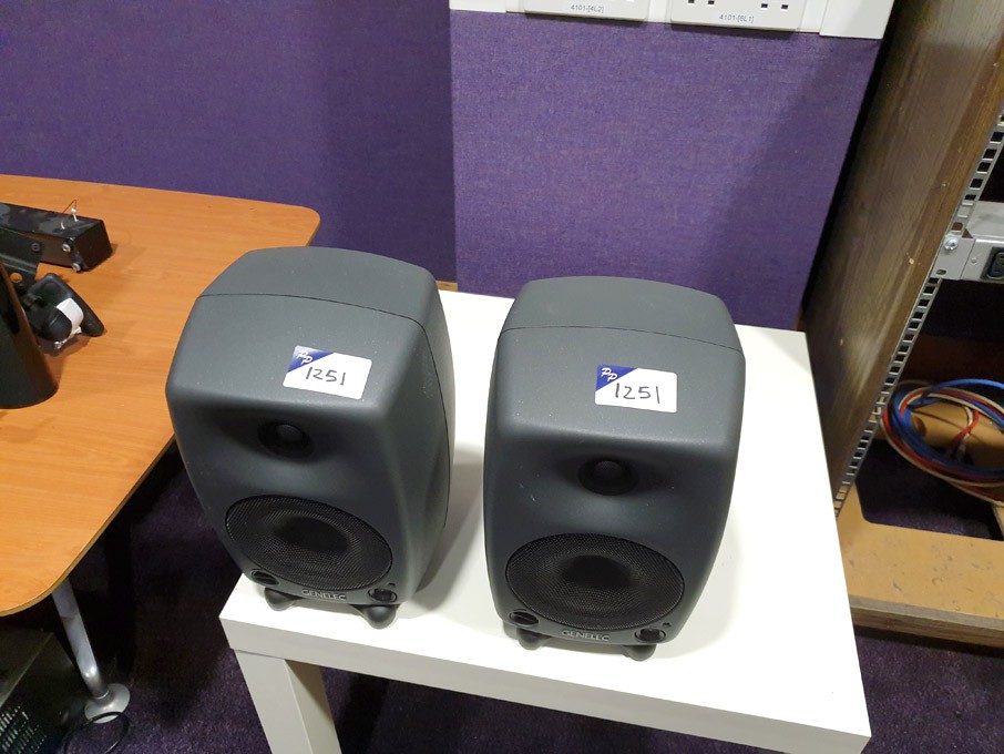 2x Genelec 8030A bi-amplified monitoring system
