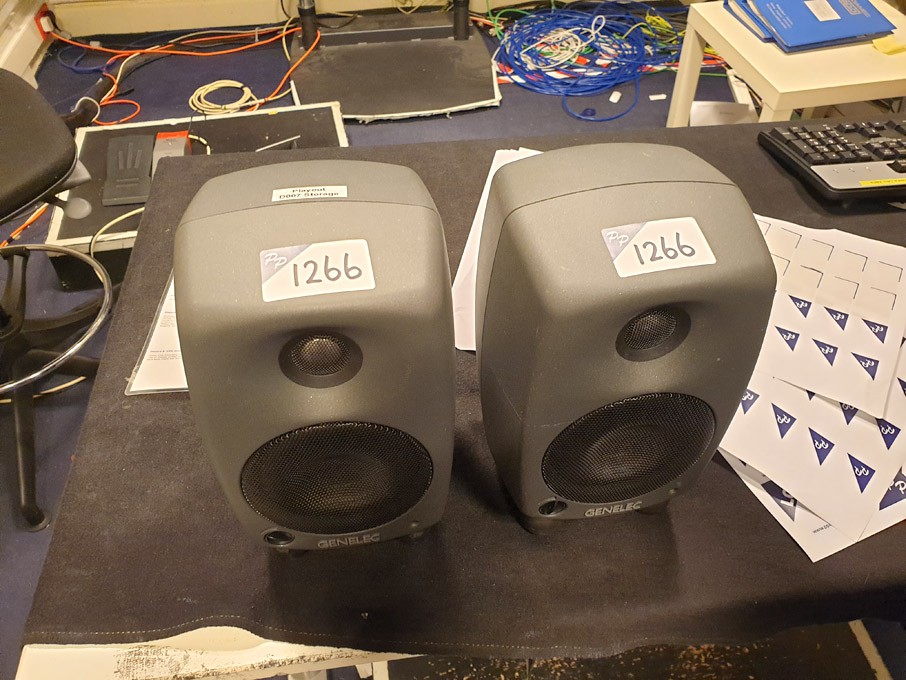 2x Genelec 8020A bi-amplified monitoring system