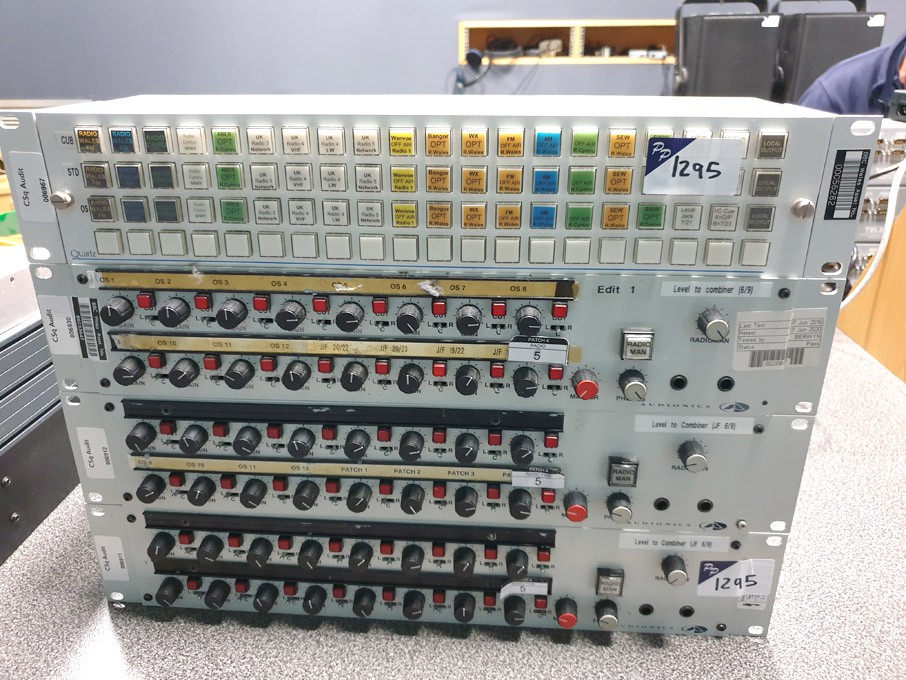Quartz CP6401-S7 router control, 3x Audionics leve...