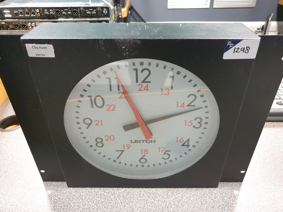 Leitch ADC-5112-L slave studio clock