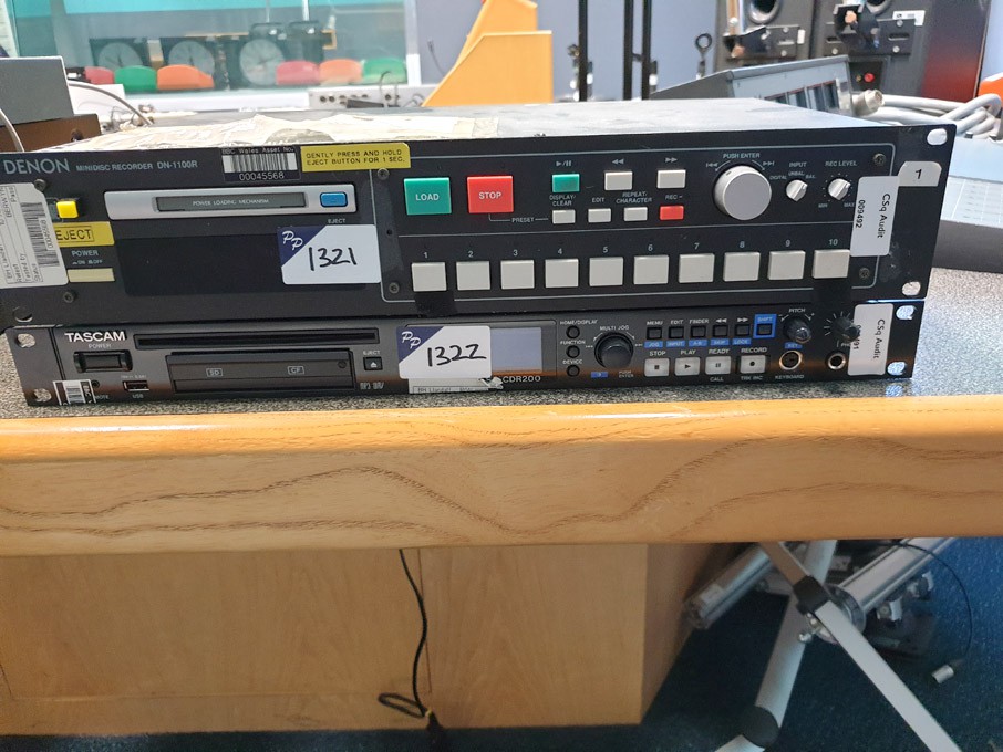 Denon DN-1100R mini disc recorder