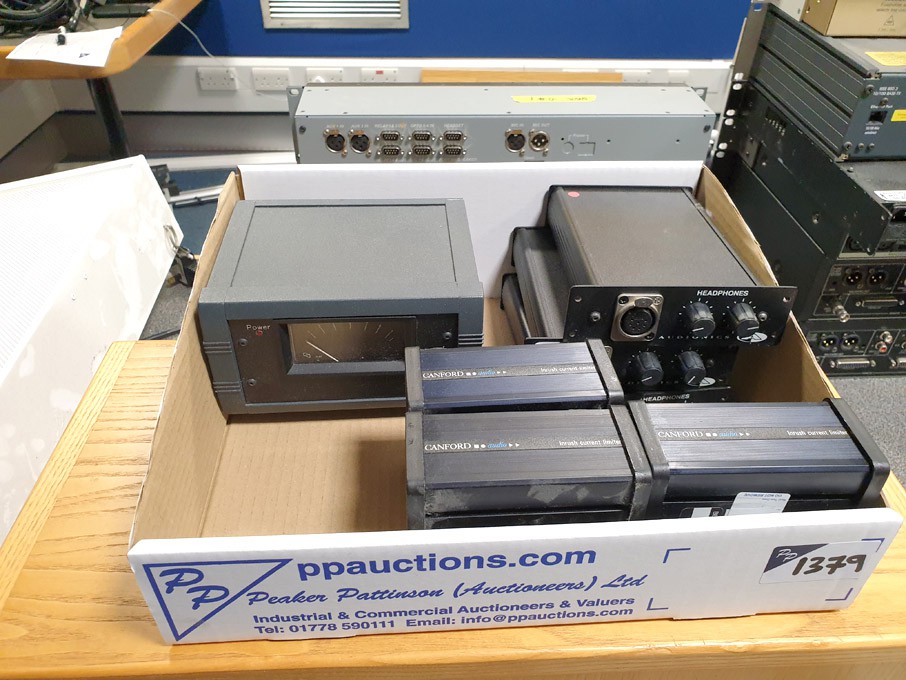 CTP Systems PPM, 3x Audionics headphone amps, 3x C...