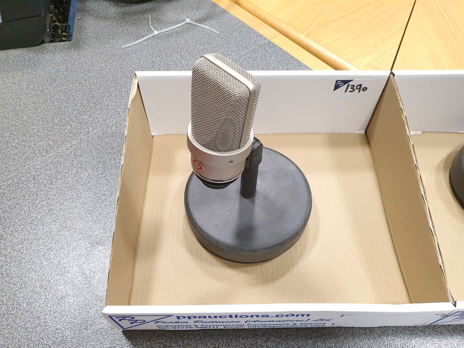 Neumann TLM103 microphone on base