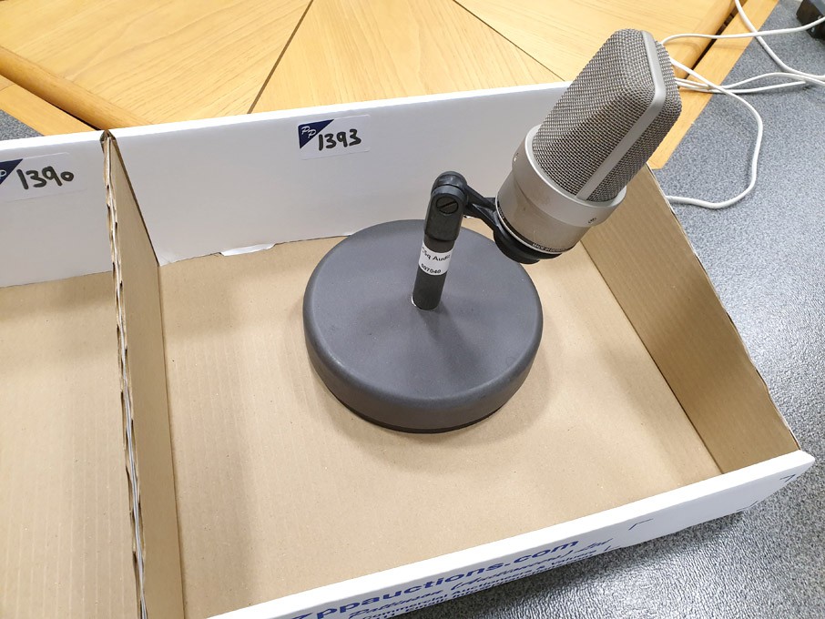 Neumann TLM103 microphone on base