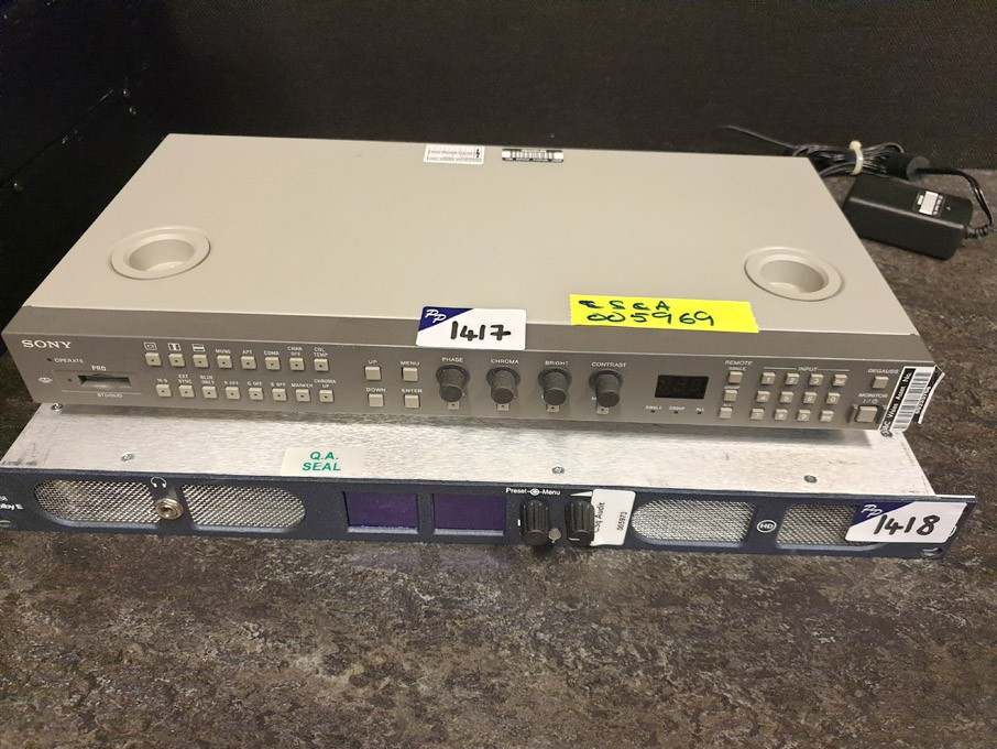 Sony BKM-15R monitor control unit