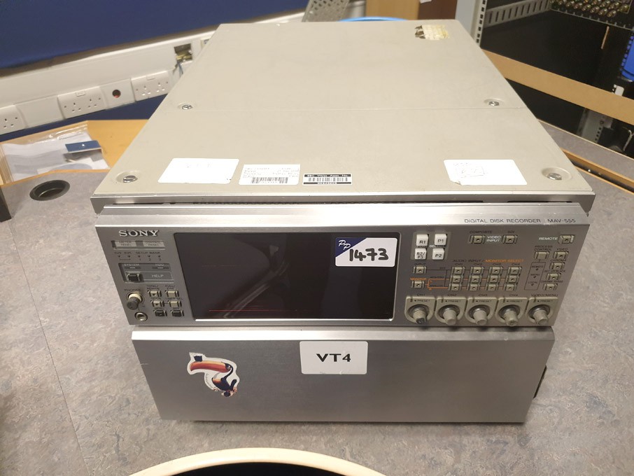 Sony MAV-555 digital disk recorder, s/n 10078