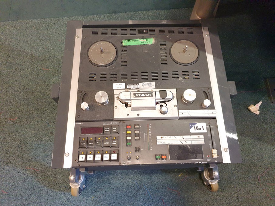 Studer A810 reel to reel tape recorder