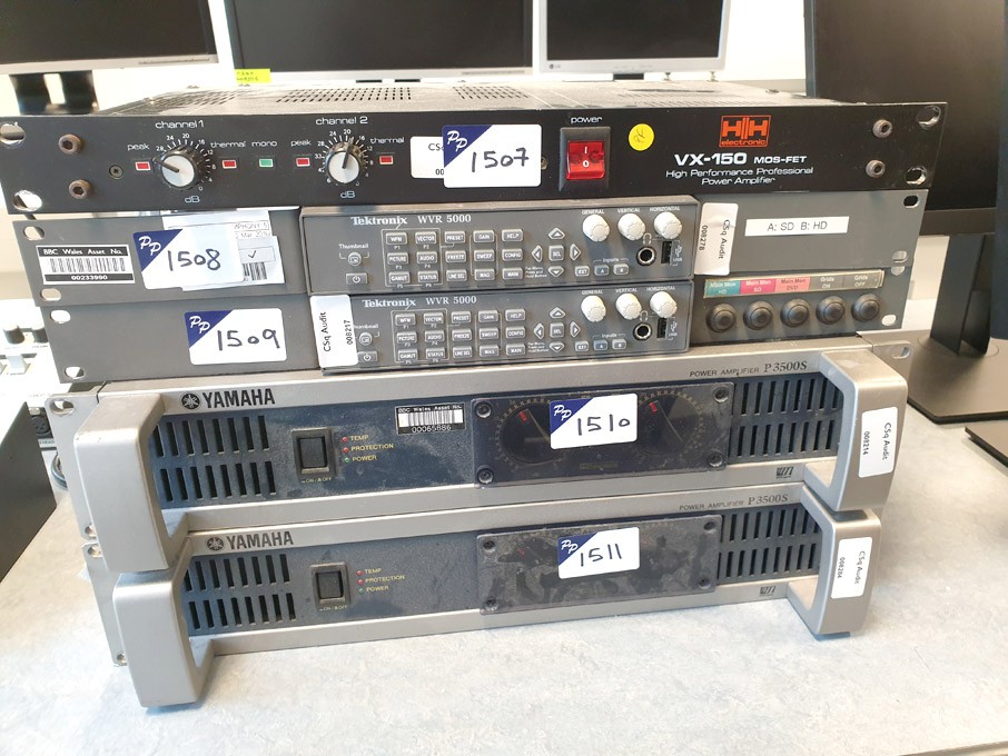 Tektronix WVR5000 multi format waveform rasteriser...