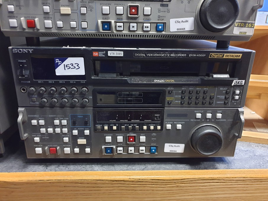 Sony DNW-A500P digital video cassette recorder, s/...